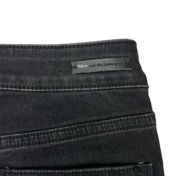 Anthropologie Pilcro And The Letterpress High-Rise Ankle Denim Legging Size 25 - Picture 7 of 8